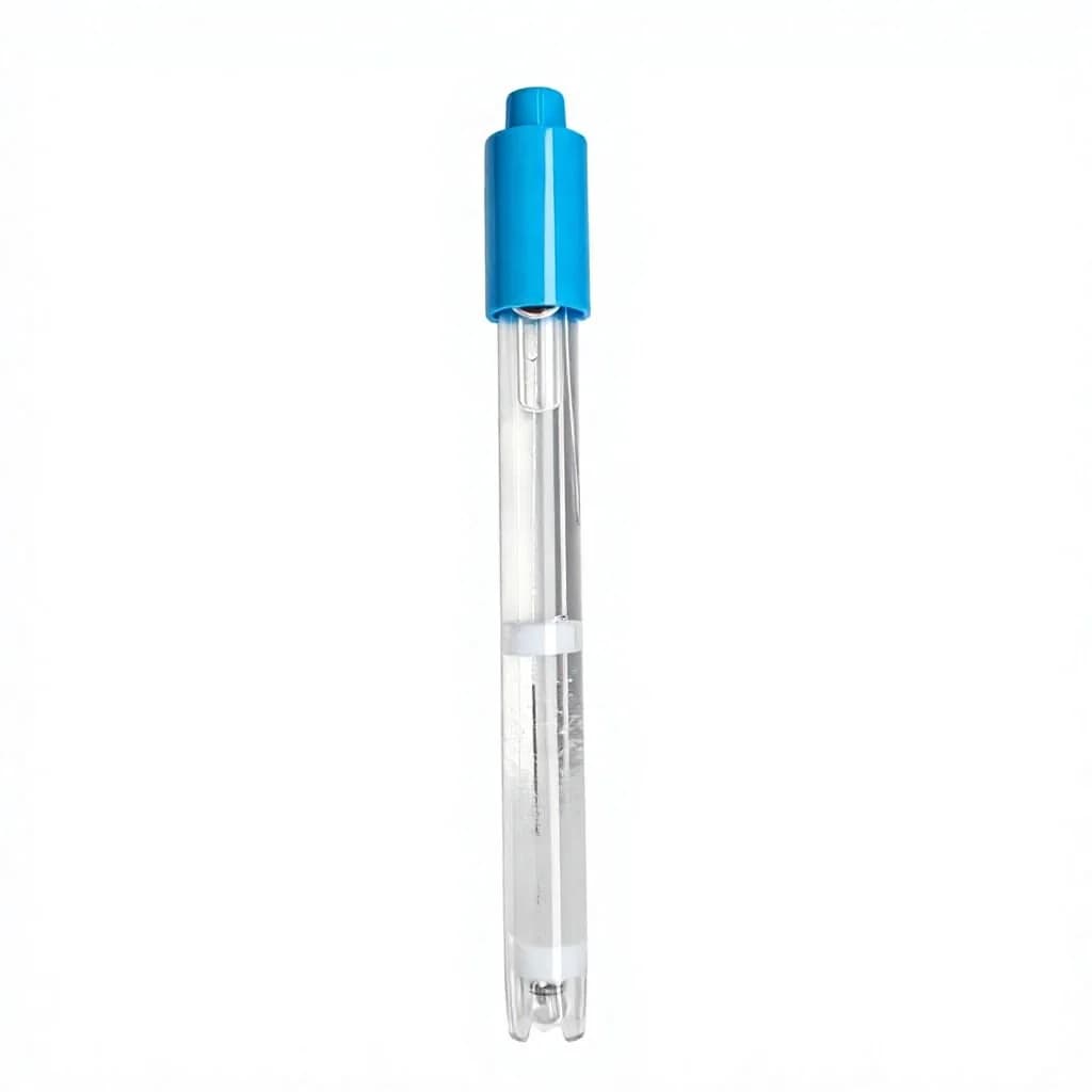 Double‑Contact Reference‑Electrode pH‑Probe Sensor, Salt‑Bridge pH Electrode for Water‑Treatment & Laboratory‑Testing