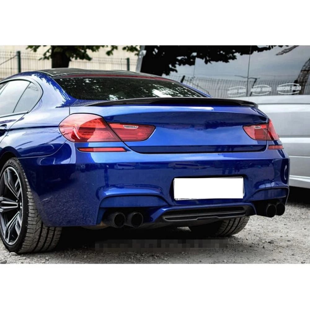 For BMW 6 Series F06 4Door Cran Coupe M6&F13 2Door Coupe M6 M6 Style Carbon fiber Rear Spoiler Trunk wing 2010-2023