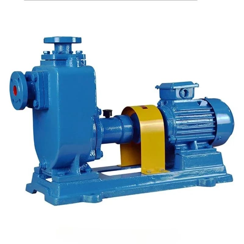 ZW Non Clogging Self Priming Pump Horizontal Stainless Steel Self Priming Pump Sewage Pump Manufacturer