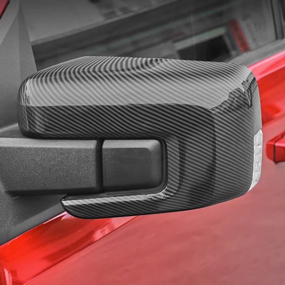 Car For Ford F150 F-150 Rearview Side Door Mirror Shell Decoration Cover Frame Trim Exterior Accessories 2024 2023 2022 2021