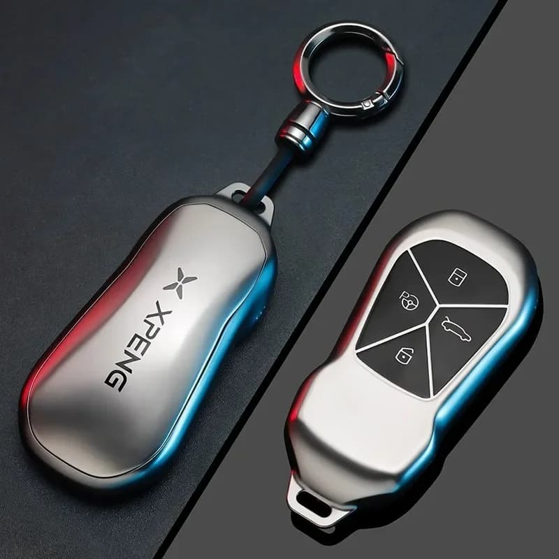 Fashion Soft TPU Car Key Case Cover Shell For Xpeng Xiaopeng p7 p7i p5 g3 g3i g9 g6 22-23 Holder Interior Keychain Accessories