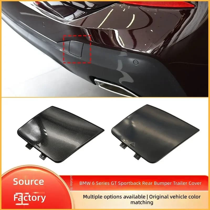 For BMW 6 Series GT G32 M Sport Rear Bumper Trailer Cover 51128069730