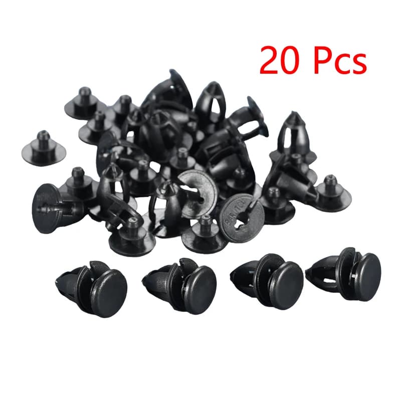 20pcs for Opel Vauxhall Vivaro Renault Trafic Clio Kangoo Car Side Door Interior Trim Clips Retainer Fasteners Car Replacement
