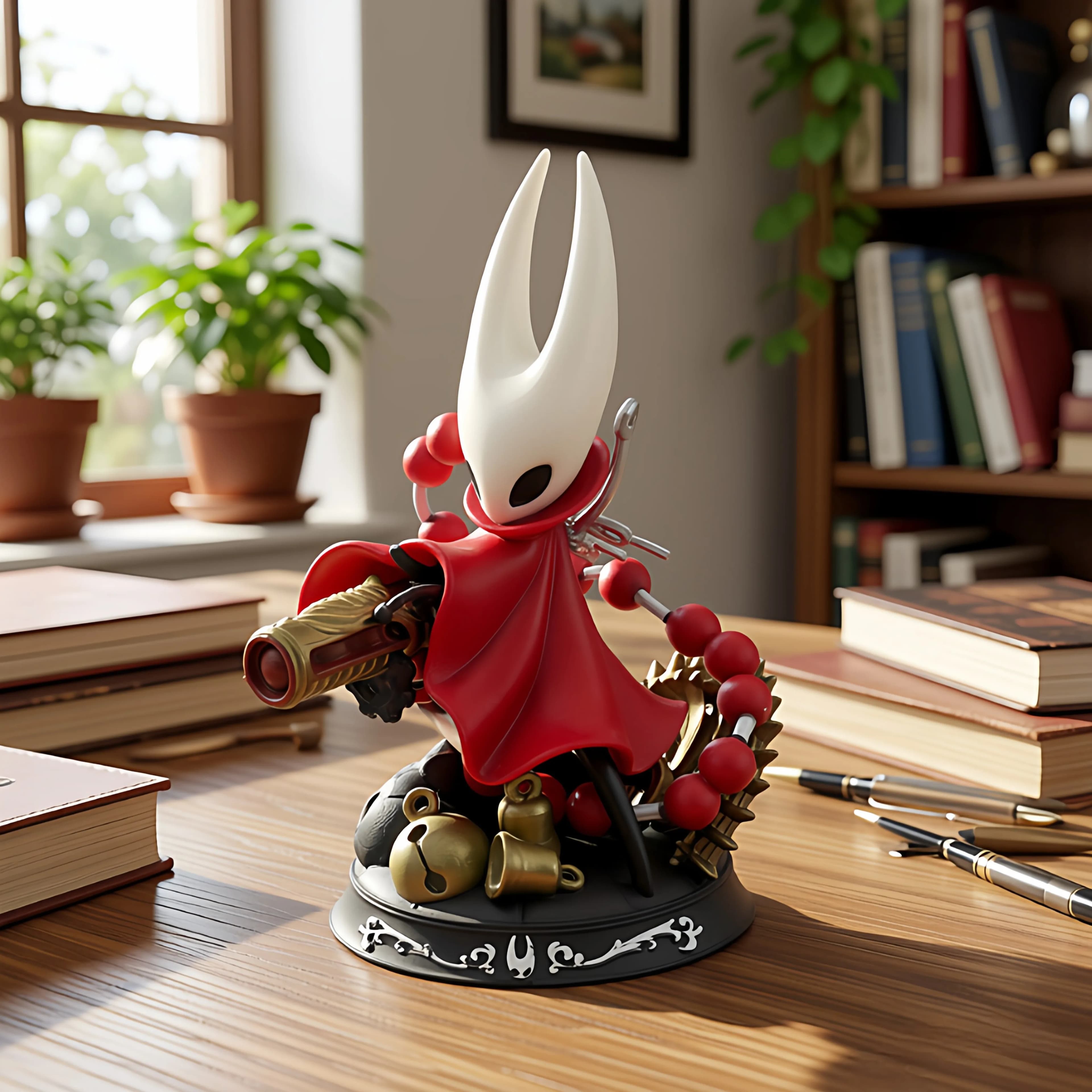 Hollow Knight figurine merchandise - Song of Silk desktop decoration, car and computer case ornament, creative gift