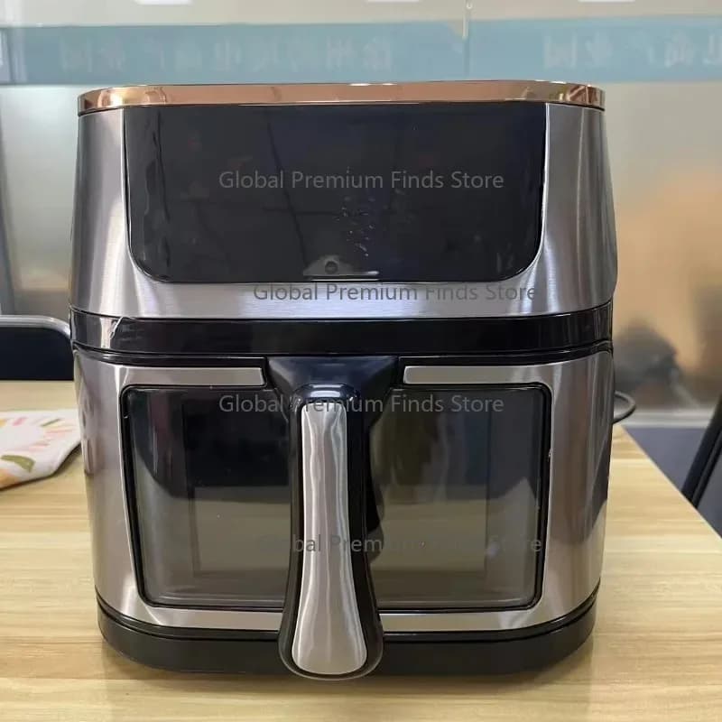 12L High-capacity High-quality Stainless Steel Electric air Fryer, Touch Screen air Fryer