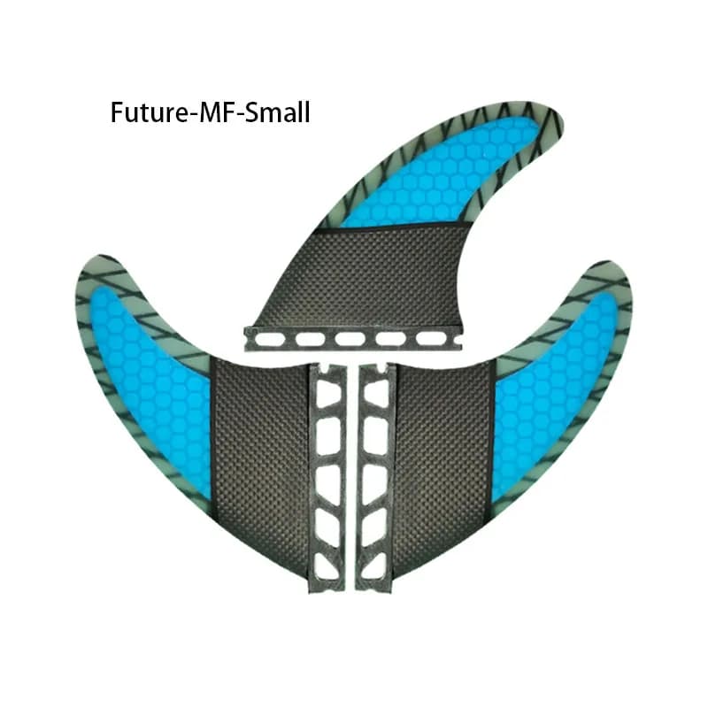 【Hot】NEW MFG3 S/G5 L Future Blue Honeycomb Semi-Carbon Surfboard Fins | Lightweight & Durable | Enhanced Performance for Surfing