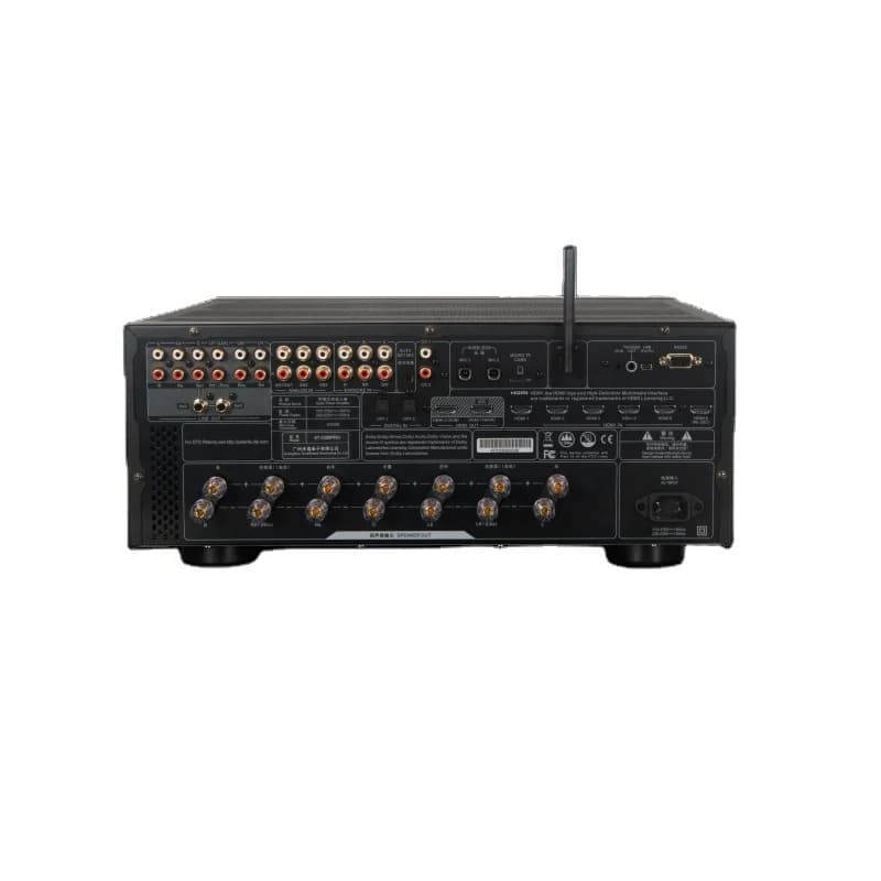 AT-2300PRO 7.1.4 Dolby Atmos DTS AV Receiver Lossless Sound Effect Channel Digital Karaoke System