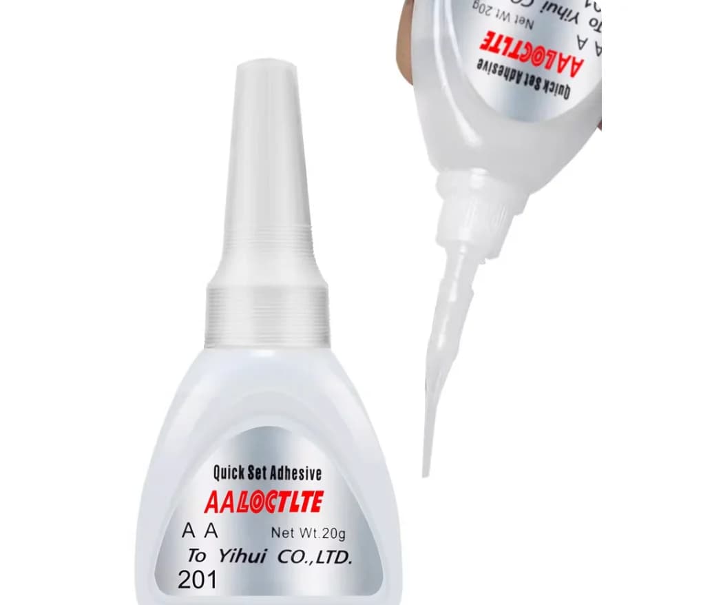 FOR AALOCTLTE 201 Epoxy Adhesive Curing Agent 20g Two Part High Strength Glue Metal Plastic Electronic Component Bonding Repair