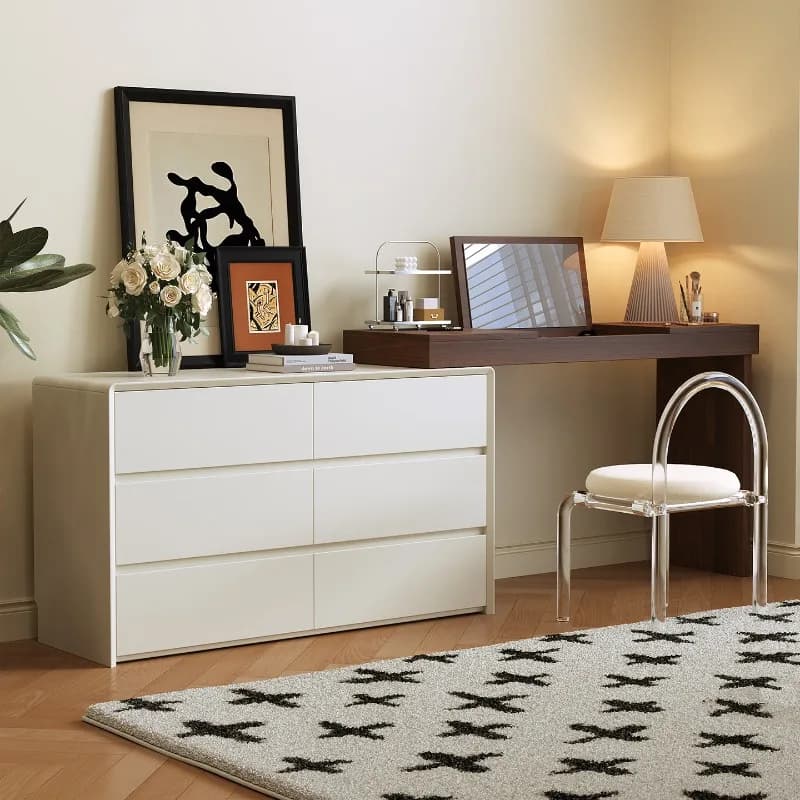 Makeup Bedroom Dressing Table European Luxury Mid Century Storage Dressing Table Service Vintage Vestidores Trendy Furniture