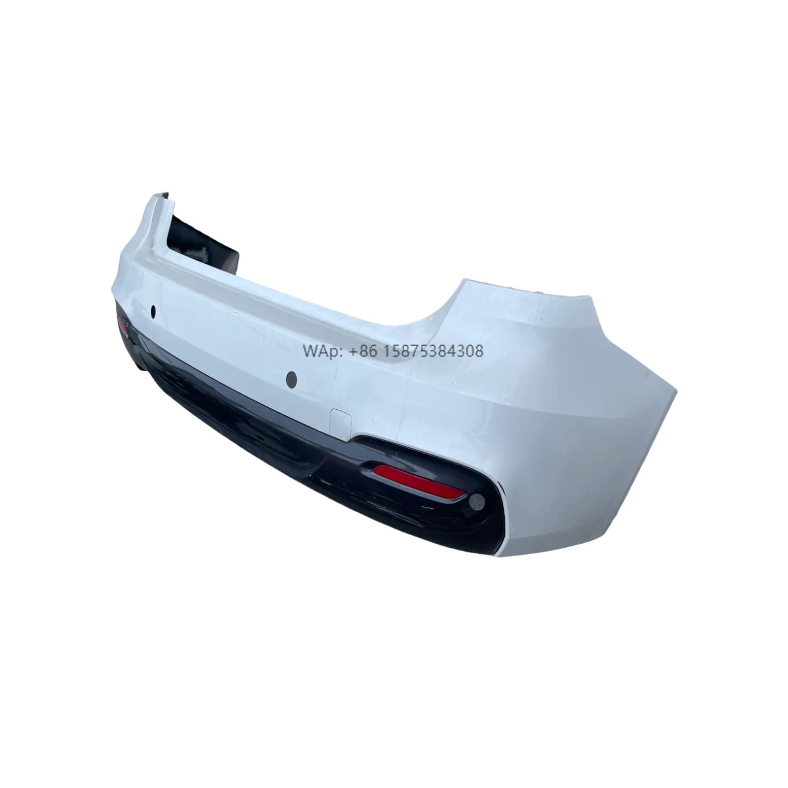 The Classic High-quality 3GT Series F34LCI Gran Turismo Rear Sports Bumper Surrounds the Lower Lip of the Guard Spoiler for