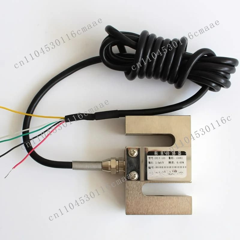 S type weighing sensor high precision tension pressure sensor weight force measuring hopper scale DYLY-103
