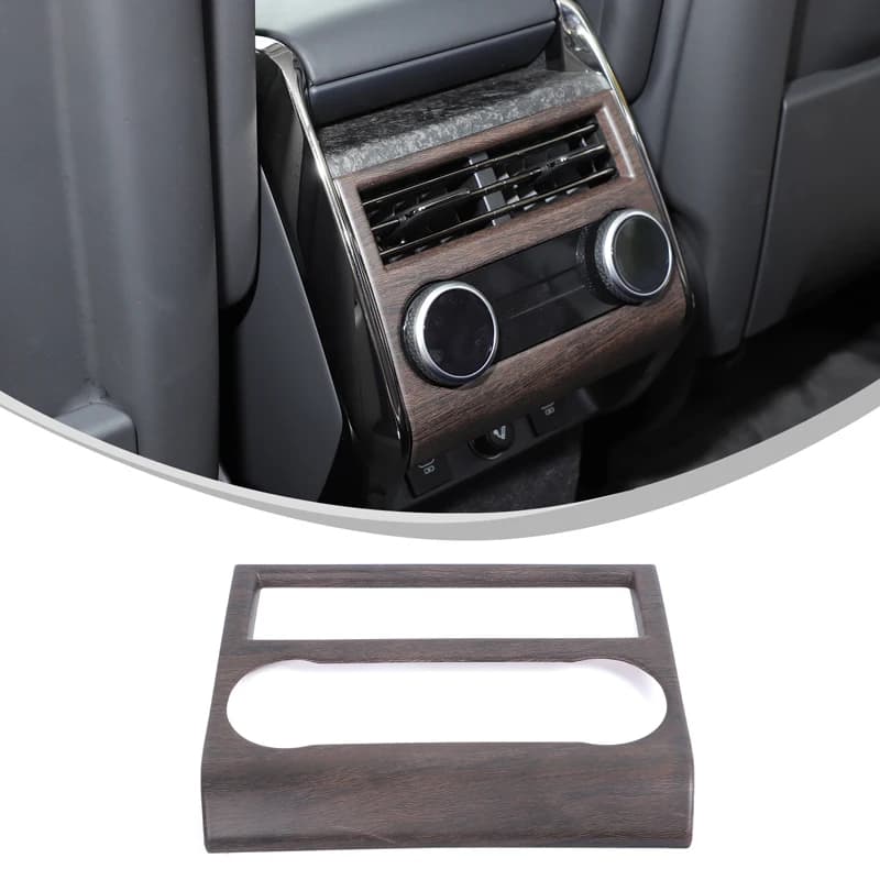 Back Seat Air Vent Trim Cover Rear AC Outlet Frame Trim Sticker For Range Rover L460 Range Rover Sport L461 2023-2026 Fit HSE