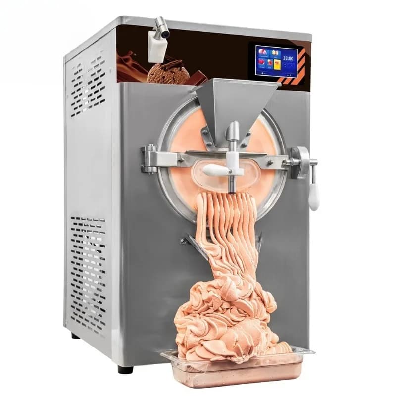 56L/H Handmade ice cream machine Outdoor scenic spot stall machine
