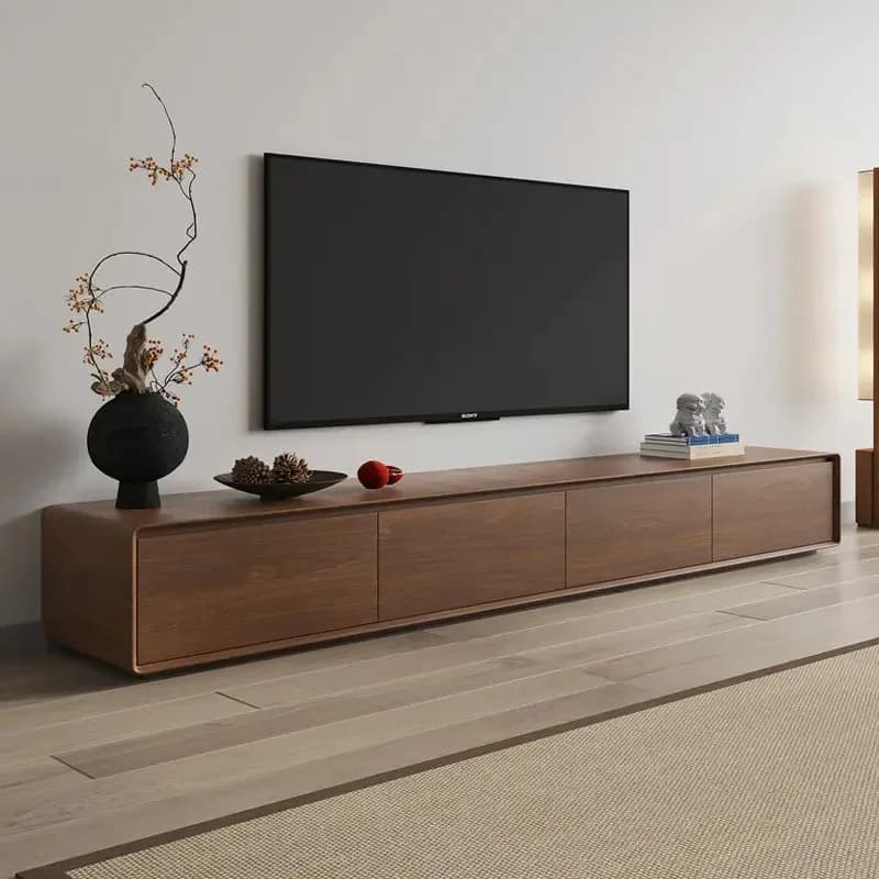 Nordic Minimalist Tv Stand Modern Rustic Living Room Tv Stand Multifunction Design Muebles Para Hogar Living Room Furniture