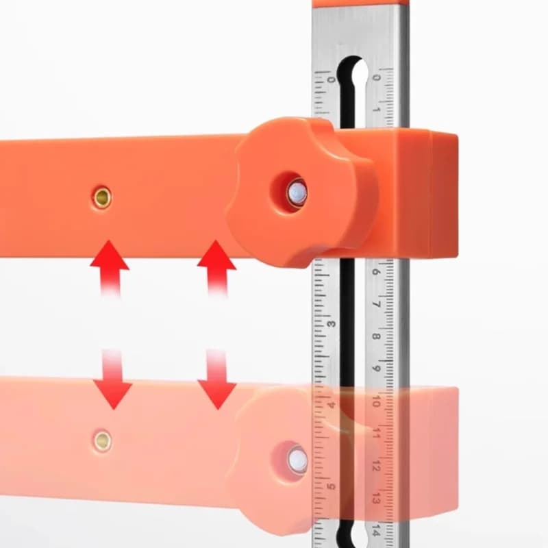 Drawer Rail Assistant Wardrobe Cabinet Quick Fixing Positioning Punching Installation Tool Adjustable Splicing DIY Artifacts