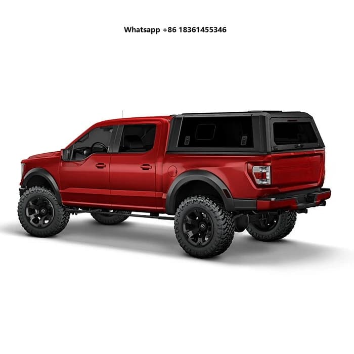 4X4 Aluminum Truck Canopy Pickup Tonneau Cover for   Ranger/raptor T6/T7/T8 F150