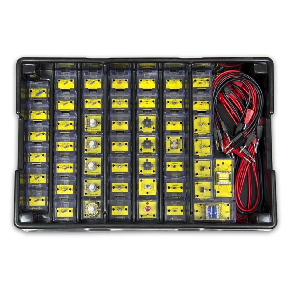 F1-1 Basic Electric Trainer/Basic Electronic Circuit Training System Education Kit