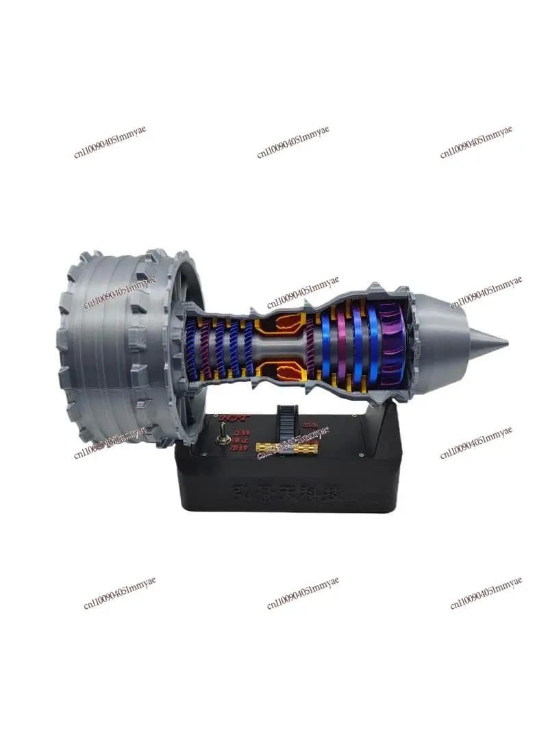 Aviation Turbofan Engine Model Aircraft Engine Creative Ornament Toy Handmade Model