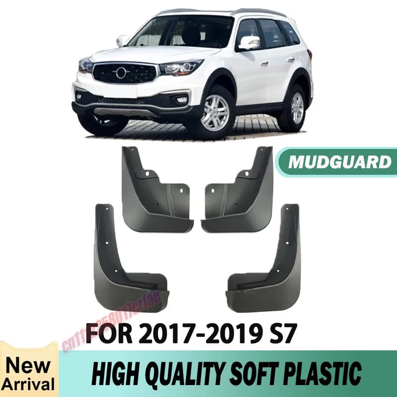 For 2017-2019 Haima S7 Car Front and Rear Wheel Special Fender Splash Protection Device It Is Suitable