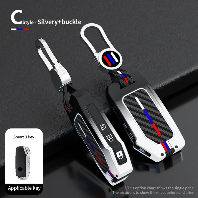 Alloy Car Remote Key Case Cover for Kia Sportage 2023 for Kia Ray Sorento Soul Telluride Cerato 2020 K5 K8 2022 Protector Fob