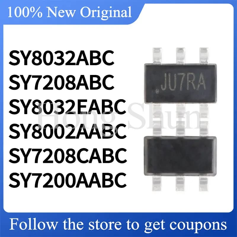 5 pieces/batch SY8032EABC SY8032ABC SY8002AABC SY7208CABC SY7208ABC SY7200AABC Hard outer shell