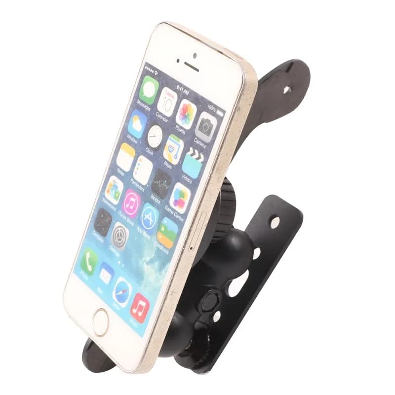 Carbon Steel + Aluminum Alloy For 2022 Land Rover Defender Driver's Side Dashboard Phone Holder Car Interior Accessories