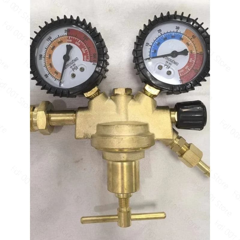 Russian all-copper high-pressure nitrogen G3/4 pressure reducer, pressure reducing valve