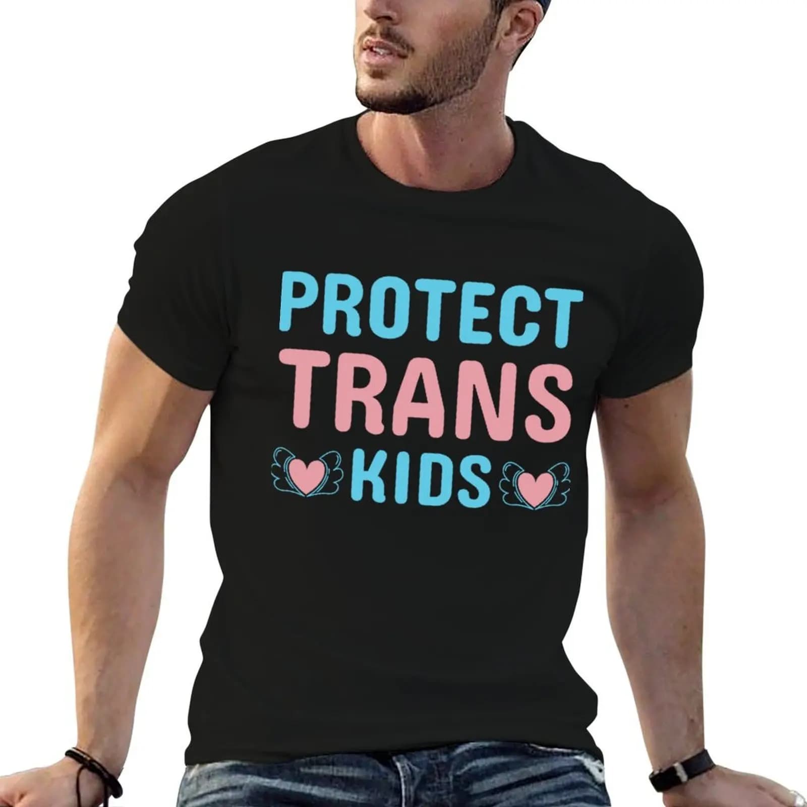 Protect Trans Kids T-Shirt man t shirt new edition black t shirts for men