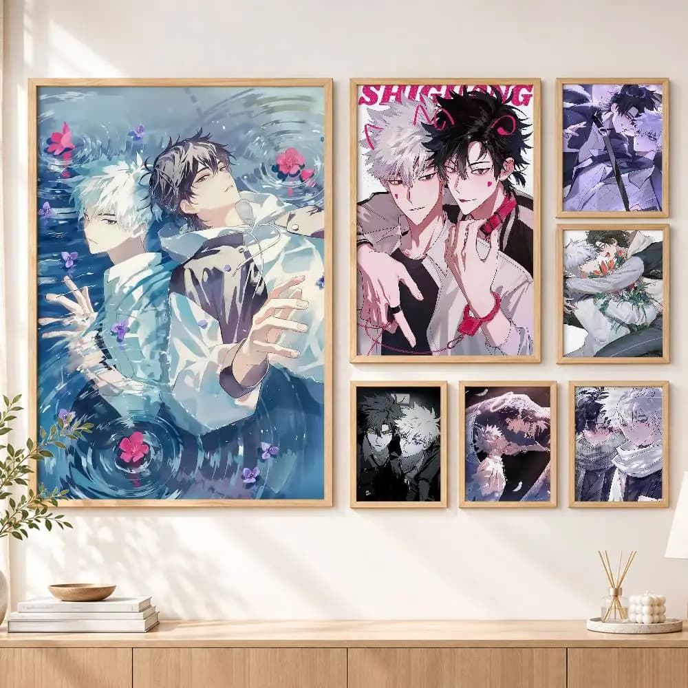 L-Link C-Click Cheng Xiaoshi Lu Guang Customizable HD Self Adhesive Waterproof Wall Art Poster