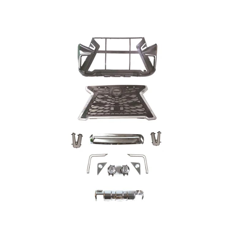 High Quality Car Bumper Grille Fog Lights Body Kit for Toyota Tundra 2014-2019 Upgrade Lexus Style BodyKit
