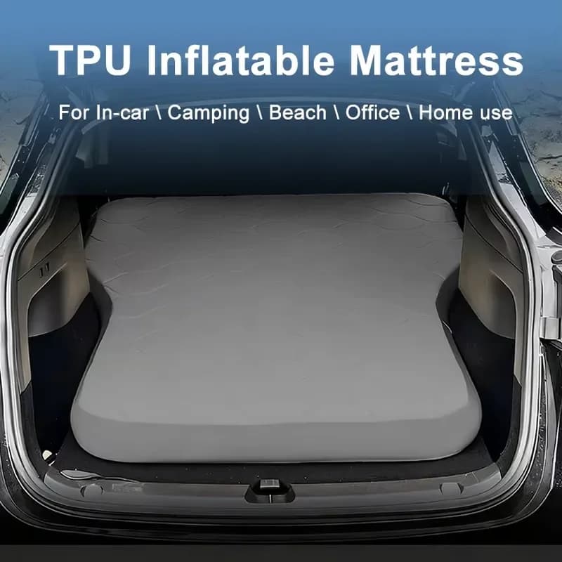 Travel Car Air Mat Sleeping Pad Waterproof Foldable Outdoor TPU Car Bed Durable Camping SUV Drop Stitch Inflatable Mattress