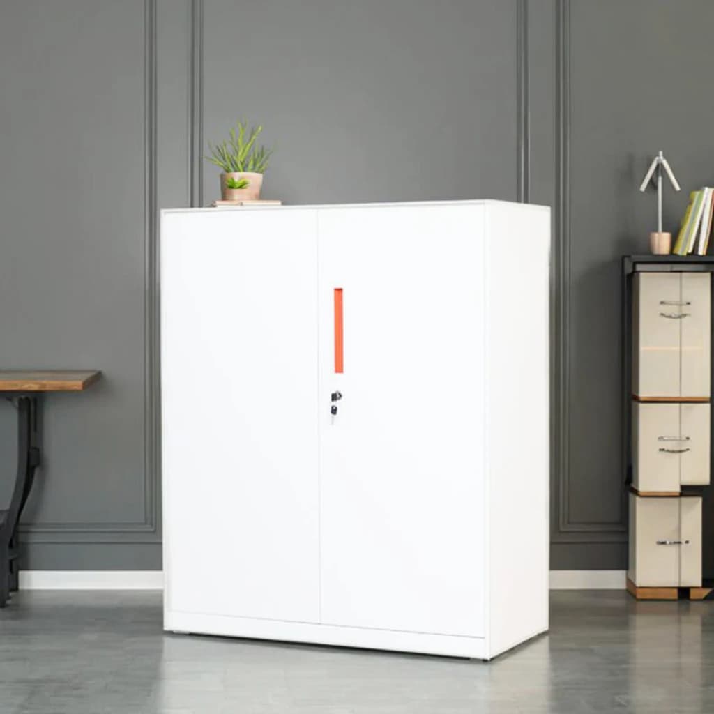Metal Steel Office File Cabinet Vertical Document and Book Organization Cabinet