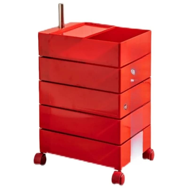 Home Furniture 360 Rotating Mobile Storage Cabinet Simple Small Apartment Dormitory Bedroom Multi Use Bedside Table