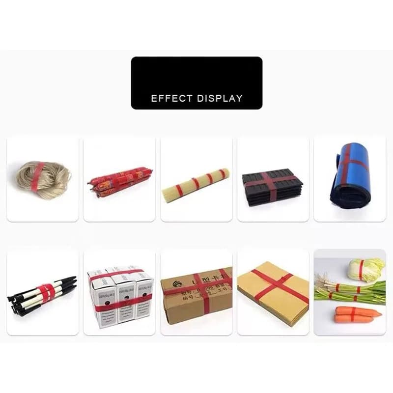 Automatic OPP Strapping Machine Tape for Supermarket Vegetable Banknote Packaging Machine
