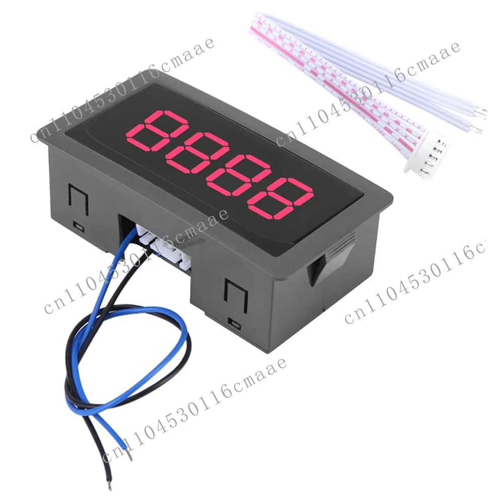 Suitable for Counter Light Emitting Diode Digital Display 4 Bits 0-9999 Up/Down Plus/Down Panel Counter Meter
