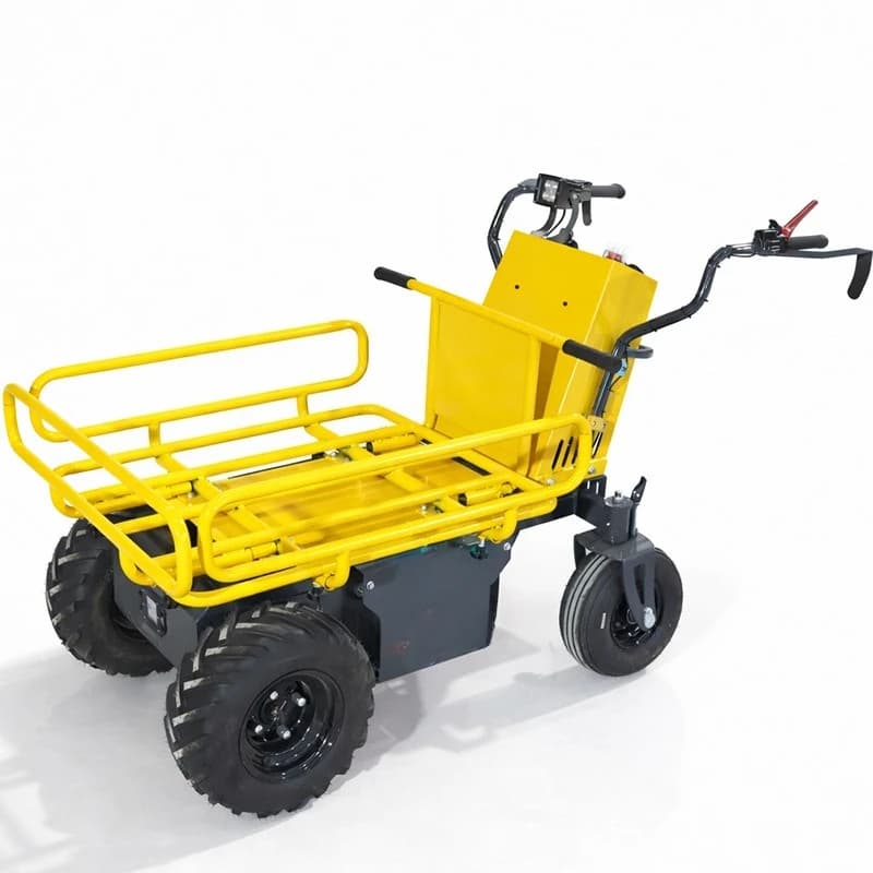 Greenhouse orchard truck, electric four-wheel flatbed truck, stall truck, warehouse truck