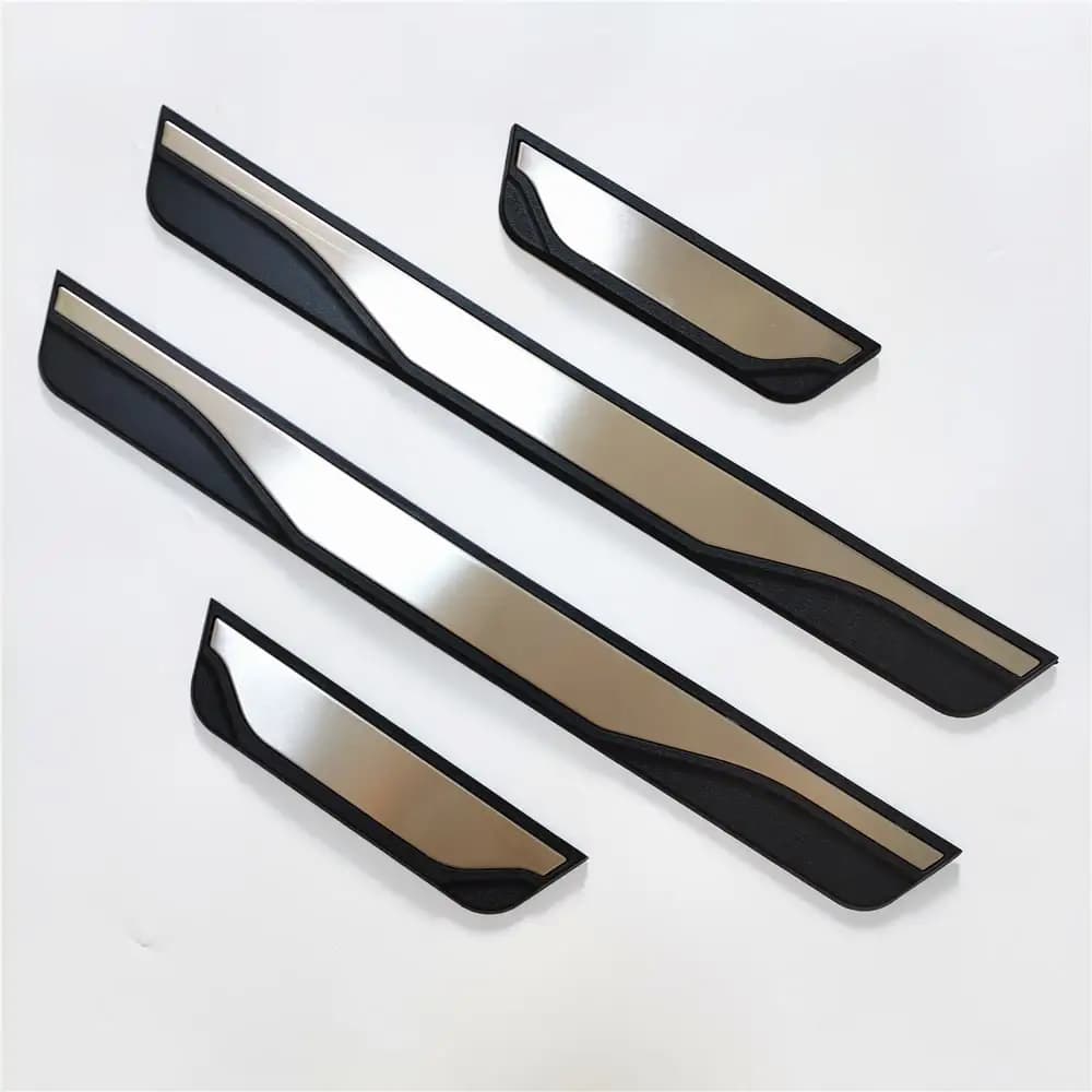 For Honda Fit Jazz GR GS 2020 2021 2022 2023 Door Sill Scuff Plate Trim Guards Stainless Threshold Pedal Styling Car Accessories