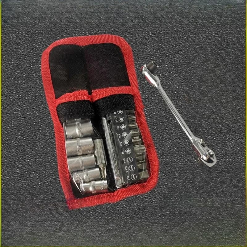 Motorcycle on-board tools Cruise car emergency repair tools