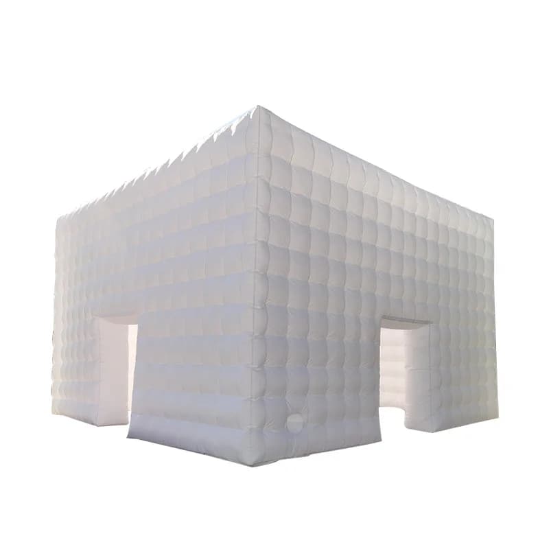 Large outdoor mobile tent inflatable light party, bubble house tent inflatable bar tent house
