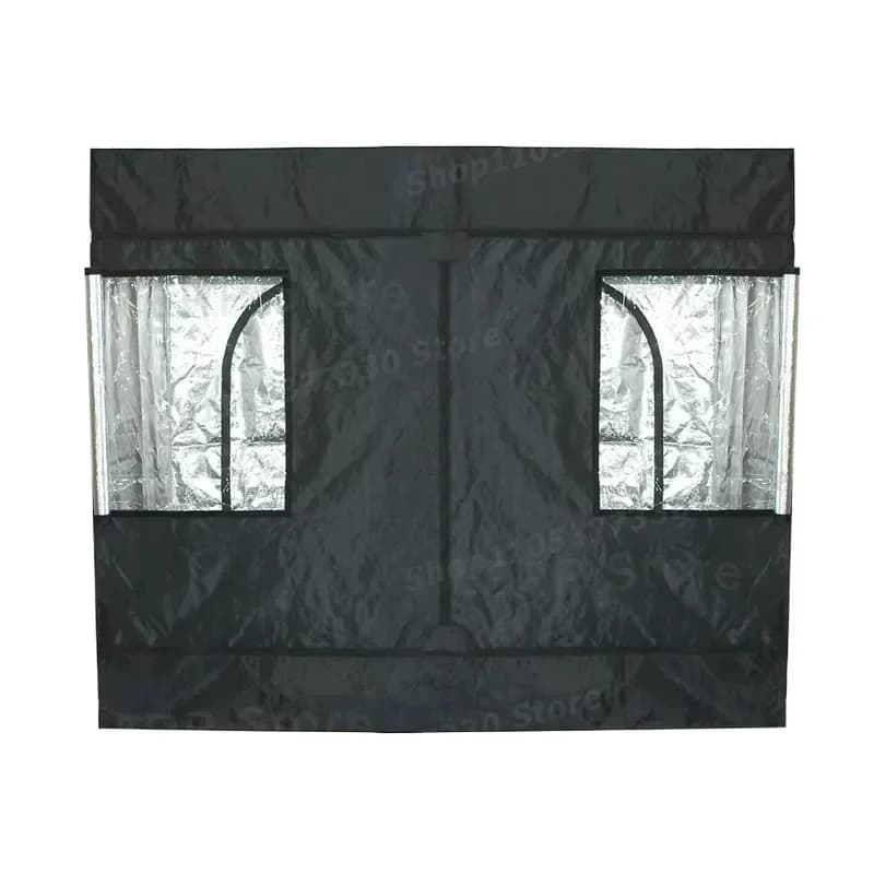 120x120x200cm Indoor Grow Tent Kit 600D Mylar Reflective Fabric Hydroponic Growing Room for Plants Complete Set 3x3ft