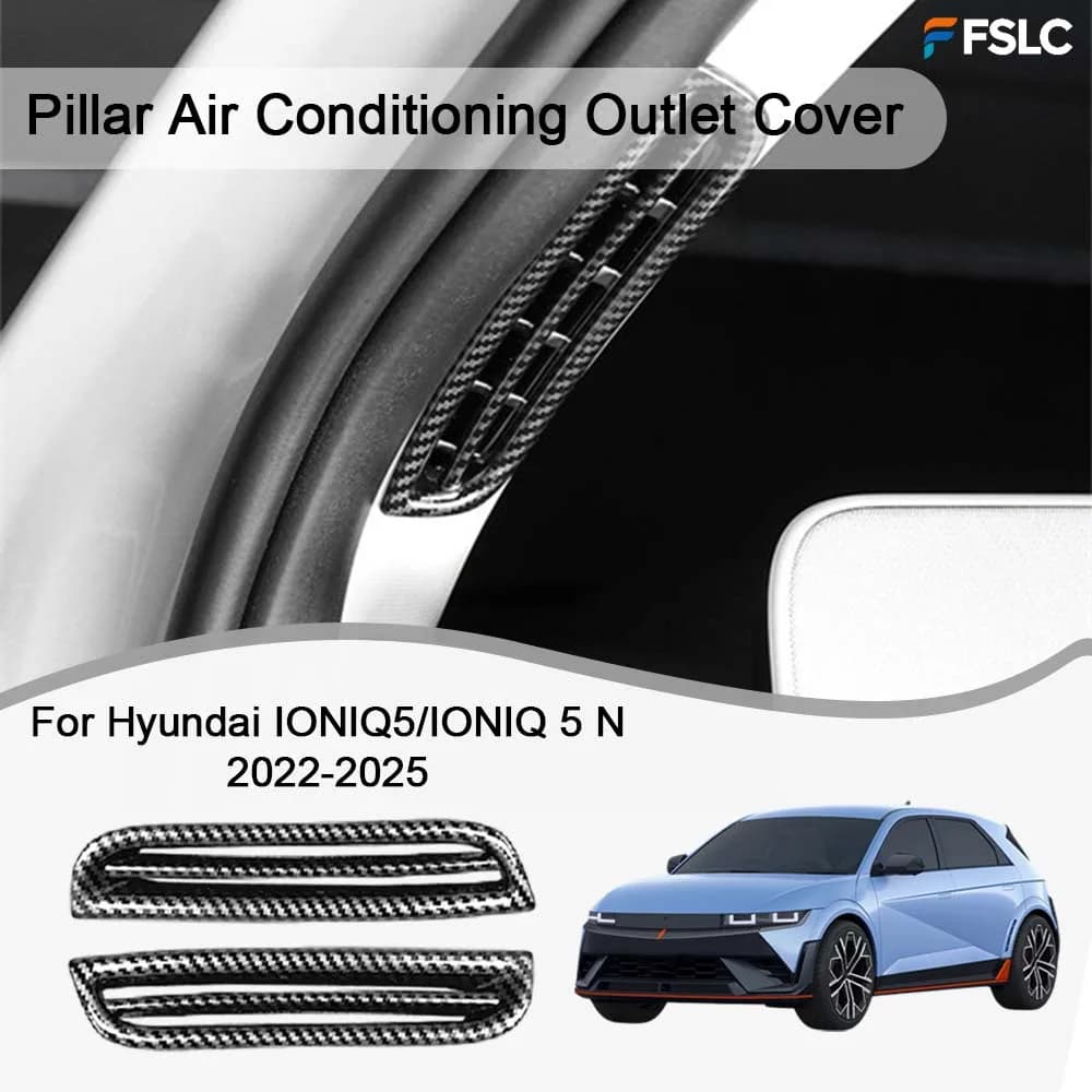 Car Decoration Pillar Air Conditioning Outlet Cover For Hyundai IONIQ5/IONIQ 5 N 2022-2025 Cars Accessories Styling Upgrade
