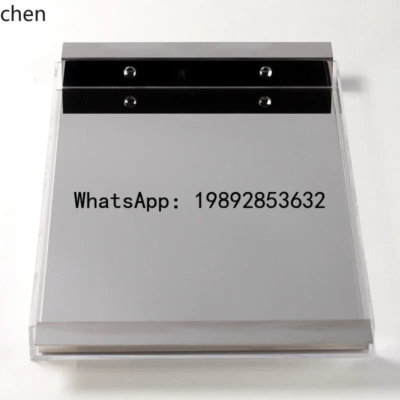 ZZ Modern Minimalist Metal Rectangular Tray, High-End Decorative Item, Model Home Soft Decoration Storage Tray