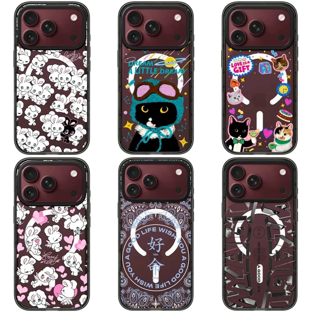 609162 Impact Black Border Magnetic Case: Compatible with IPhone 18 17 16 15 14 13 Pro Max 17 Air