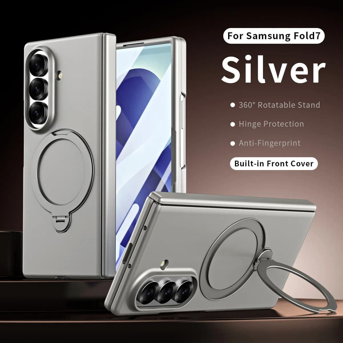 6081358 Phone Case for Samsung Galaxy Z Fold 8 Ultra 7 6 Protective Back Cover for ZFold6 ZFold7 ZFold8 Ultra Case Shell