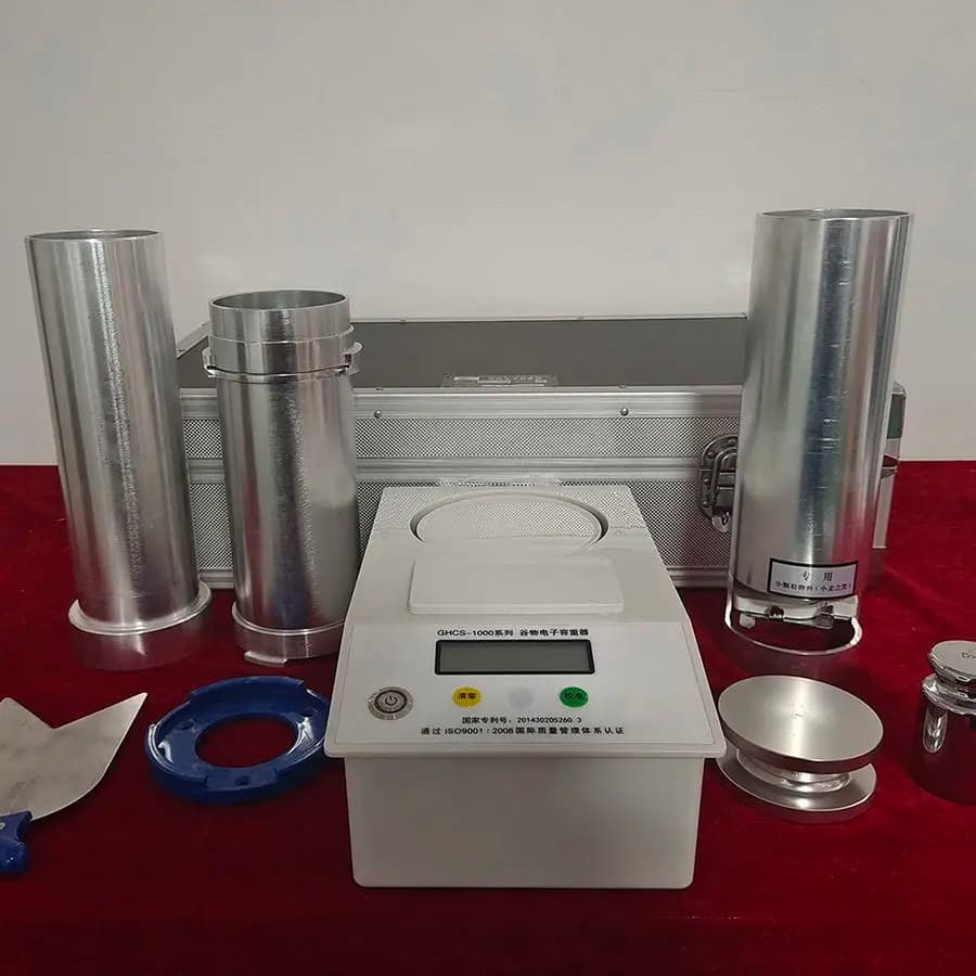 Agricultural Electronic Products Machinery Wheat Electronic Grain Volume-Weight Meter Precision Density Meter Machine