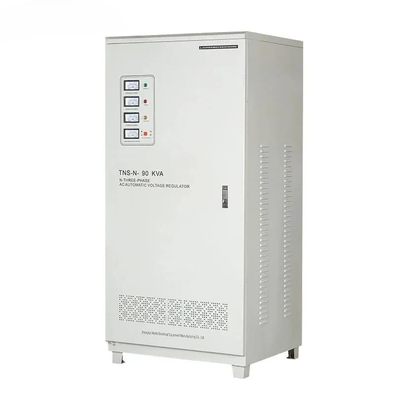 Three Phase Voltage Regulator 304V Power Supply Regulator Automatic Three Phase Regulator