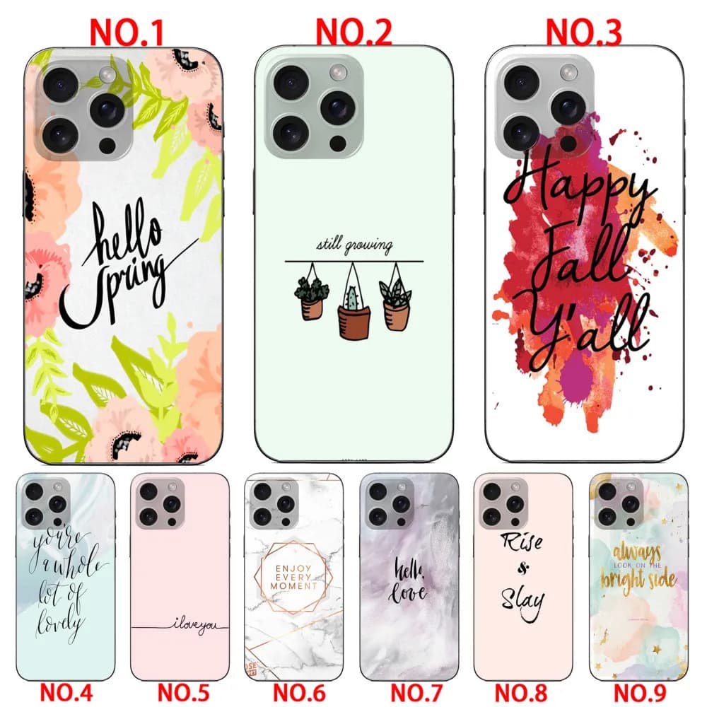 Beautiful Words Abstract Art Lines Letter phone case  for iPhone 6 6 Plus 7 8 SE 2020 SE 2022 7 Plus 8 Plus X XS XR