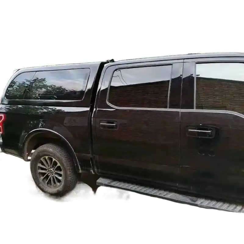 Waterproof Hardtop Flat Glass Truck Bed Cover Fit For Pickup Truck