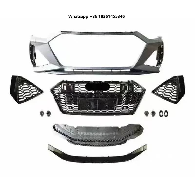 New Good Quality Bodykit for A7 2020-2023 Upgrade RS7 Front Bumper Rear Bumper Side Skirts