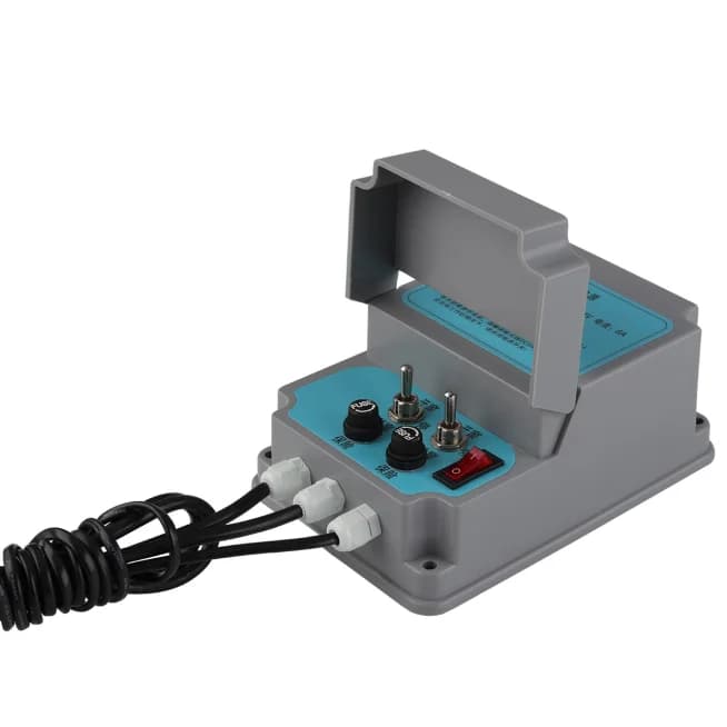 Agricultural Plastic Film Greenhouse Ventilation Kit Vent Opener 220v Electric Controller Adapter Control Box for Roll up Motor